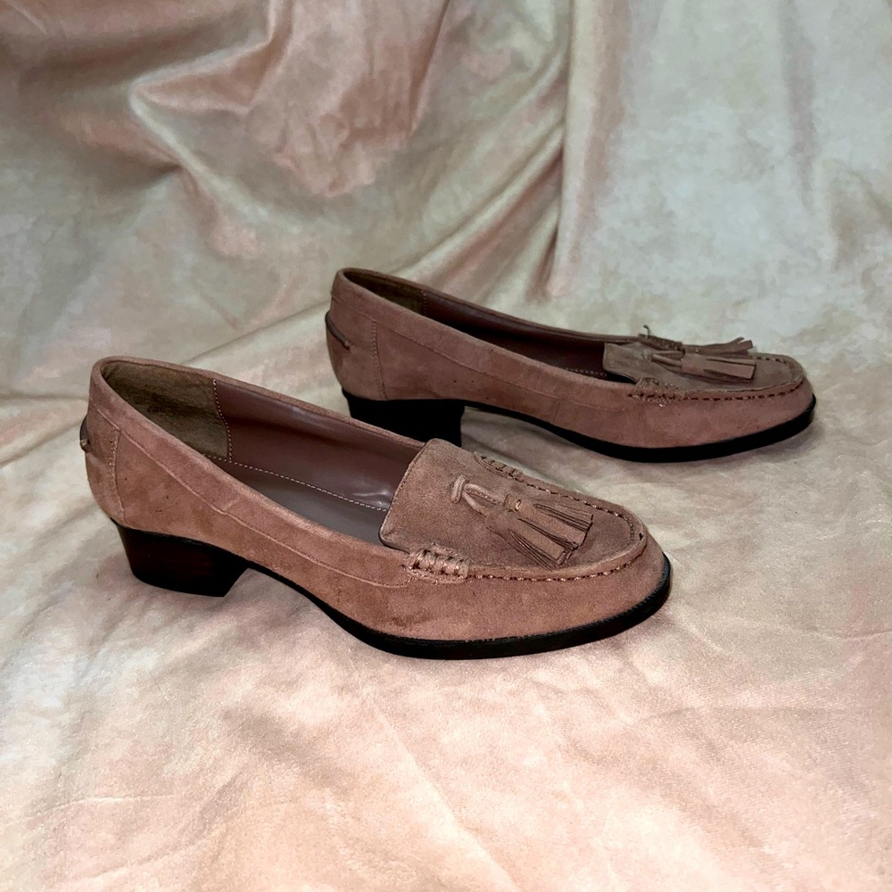 Ralph Lauren Genuine Leather Suede Loafers women’s size 7